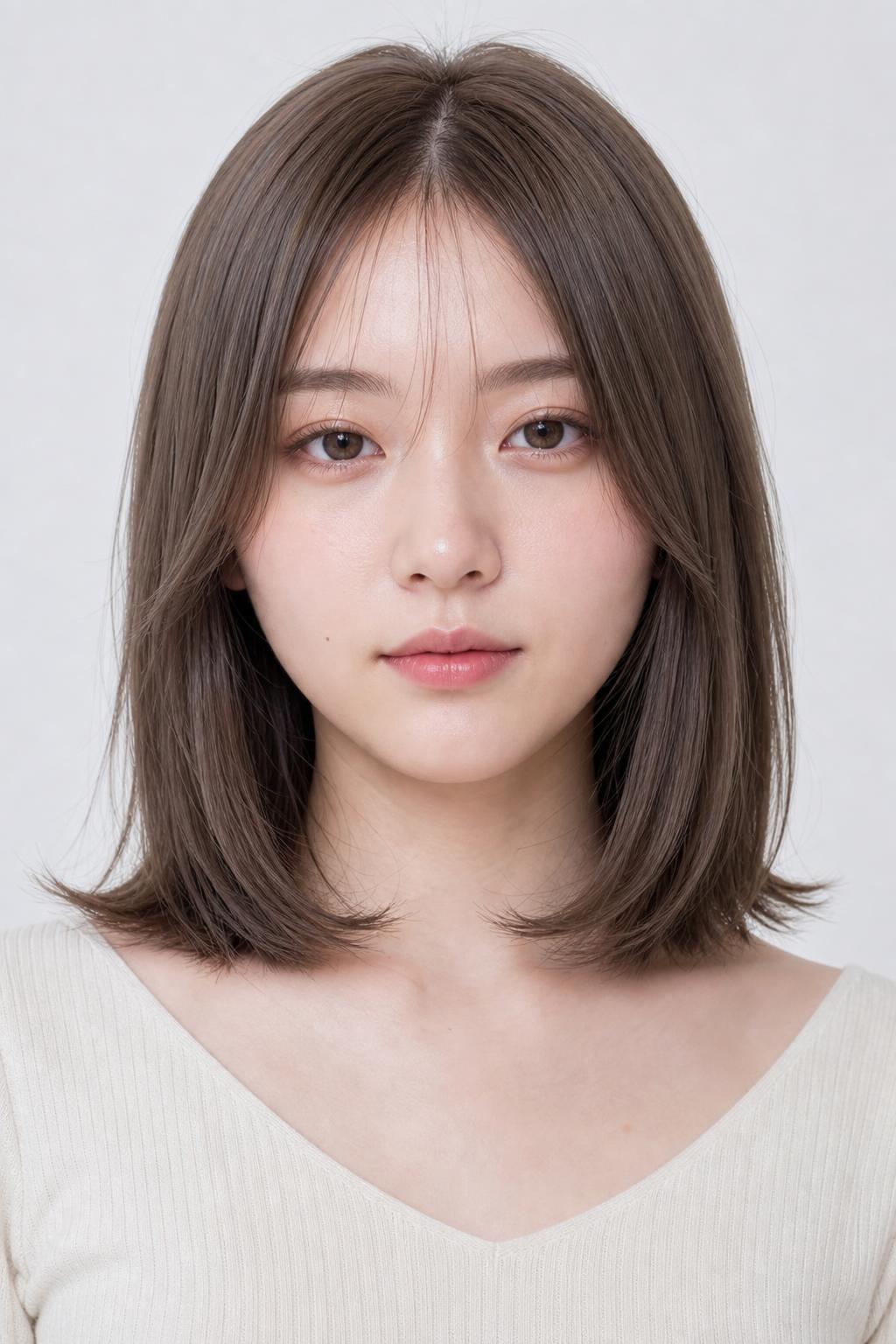 Ashy Milk Tea Worn on Cool-Toned Fair Skin