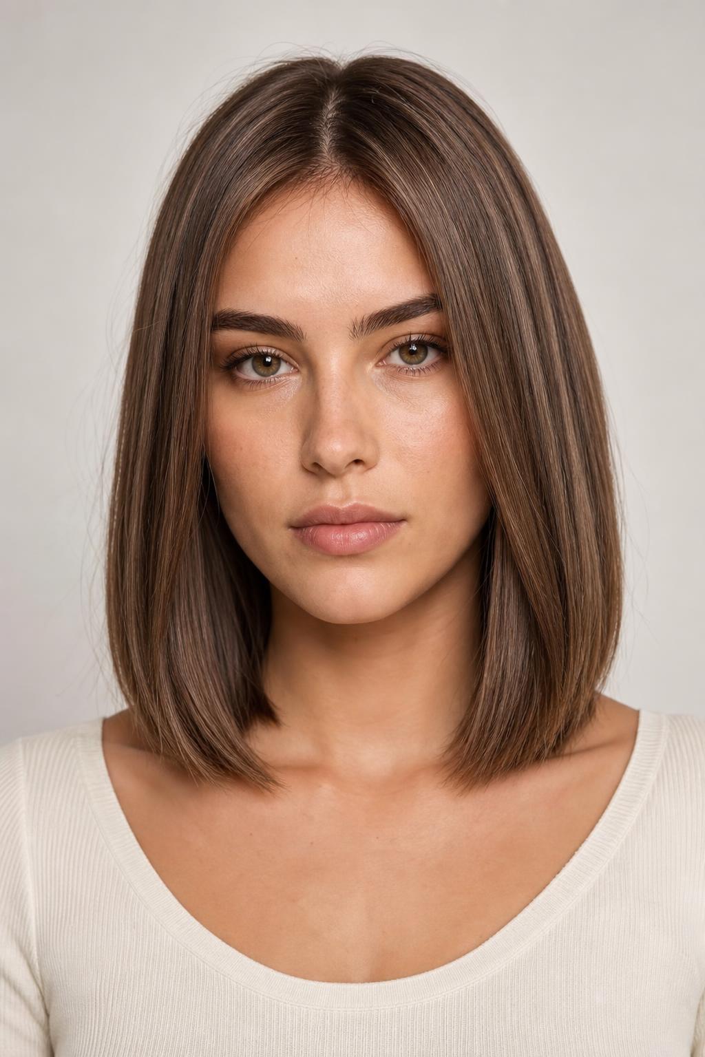 Salon Gloss Making a Muted Brown Look Rich Instead of Flat