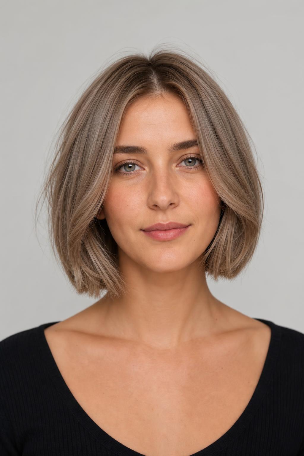 Greige Brown Blending Grey and Beige into the Base