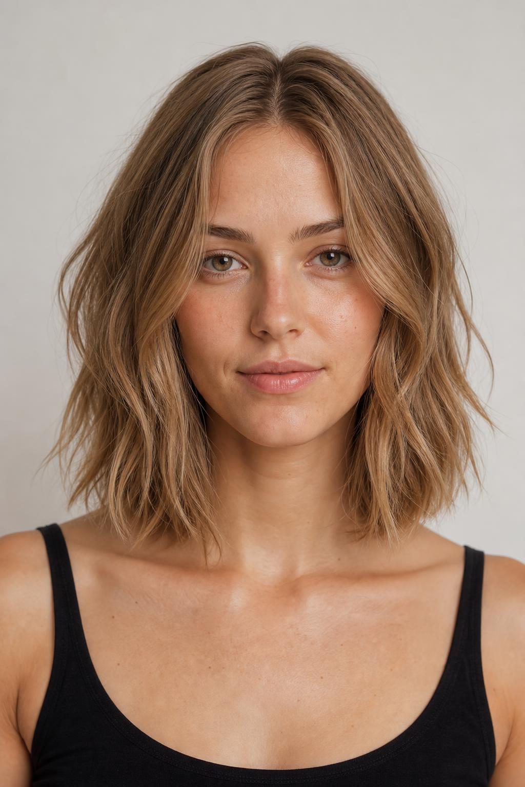 Light Mousy Brown Sitting Close to Dark Blonde