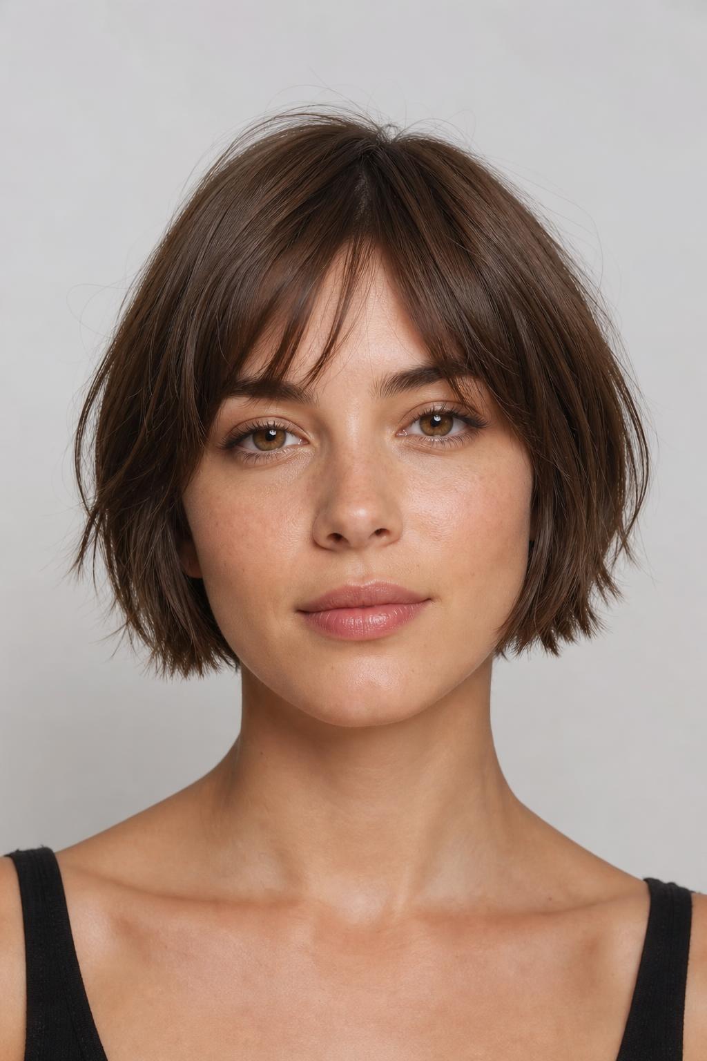 Razor-Cut Pixie Bob with Chunky Separated Ends