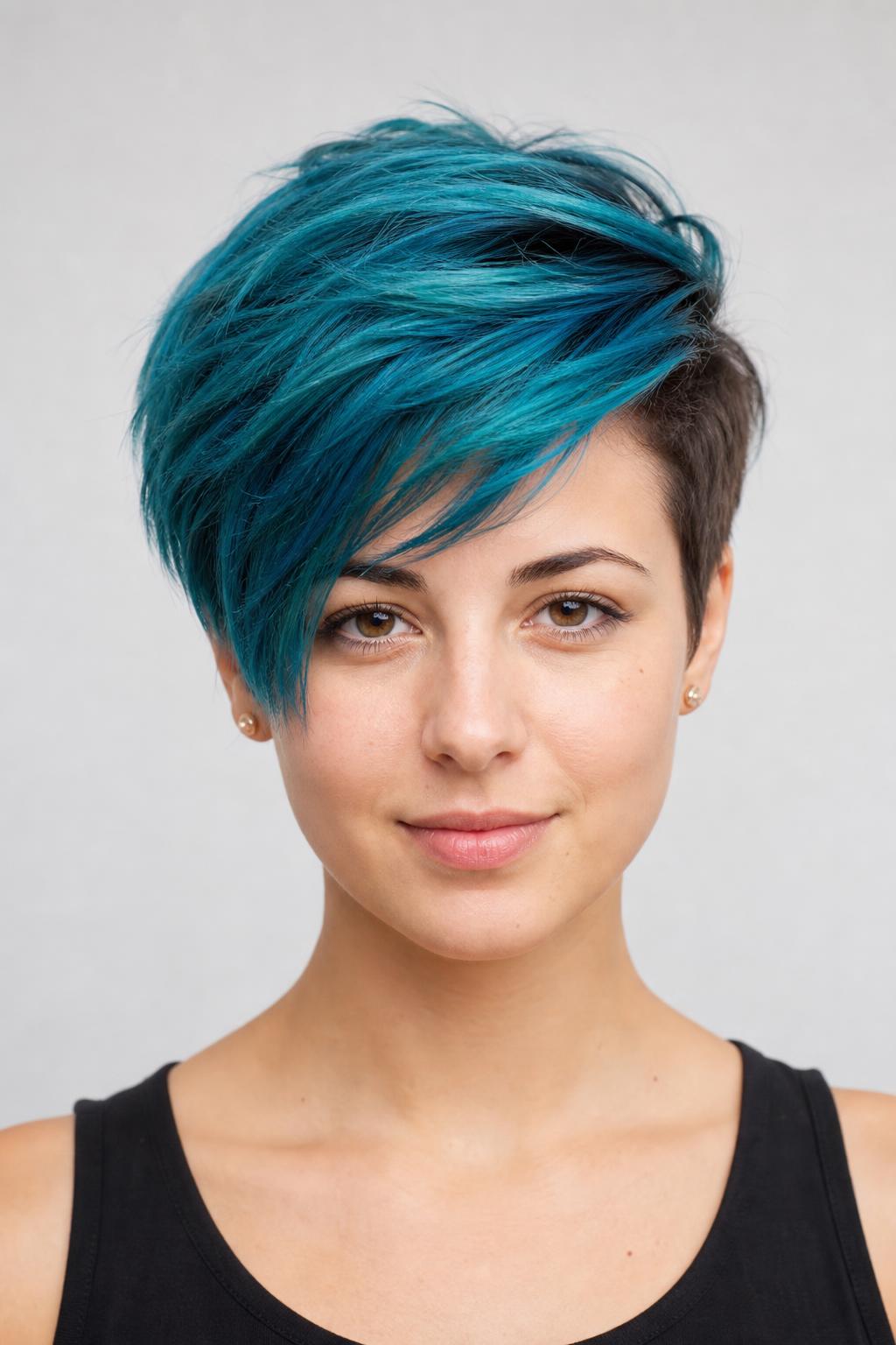 Vivid Color Blocked onto the Longer Sections