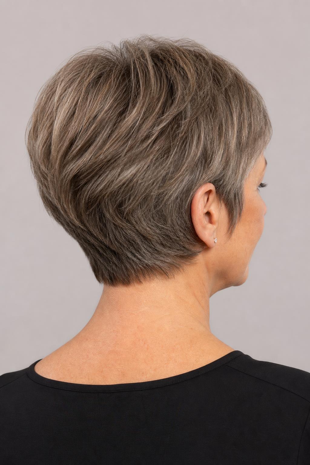 Wedge Silhouette Concentrating Bulk at the Occipital Bone