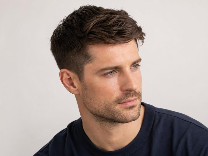 Short Back and Sides With Two Inches Left on Top