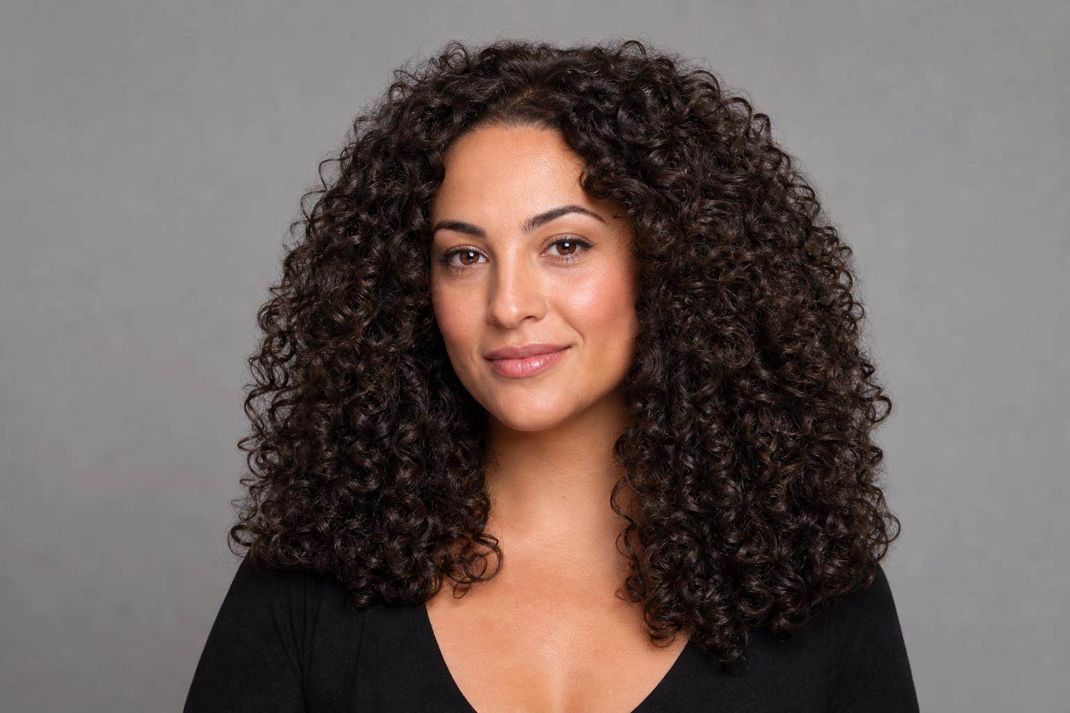 Rezo Cut Shaped Into a Full Rounded Curly Silhouette