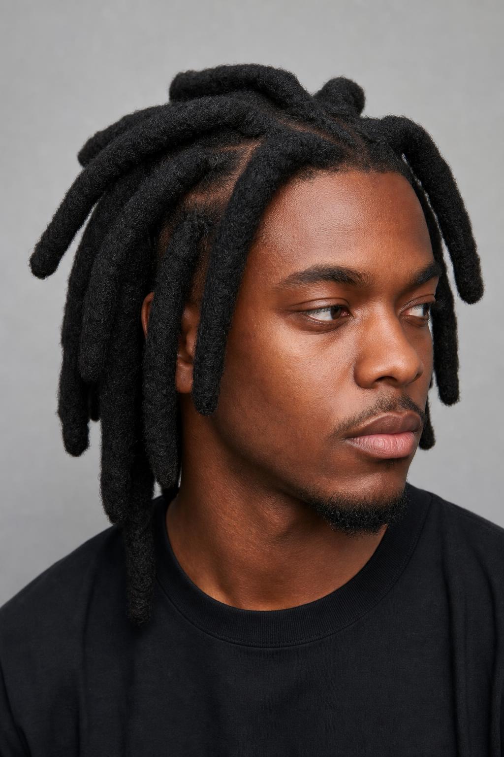 Six to Eight Wicks Spread Evenly Across the Head on Type 4 Hair